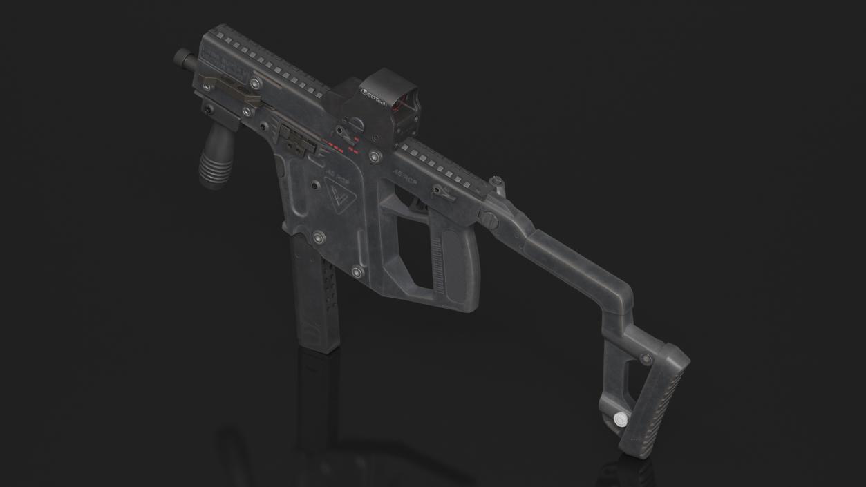 3D model Kriss Vector Rifle Game Weapon