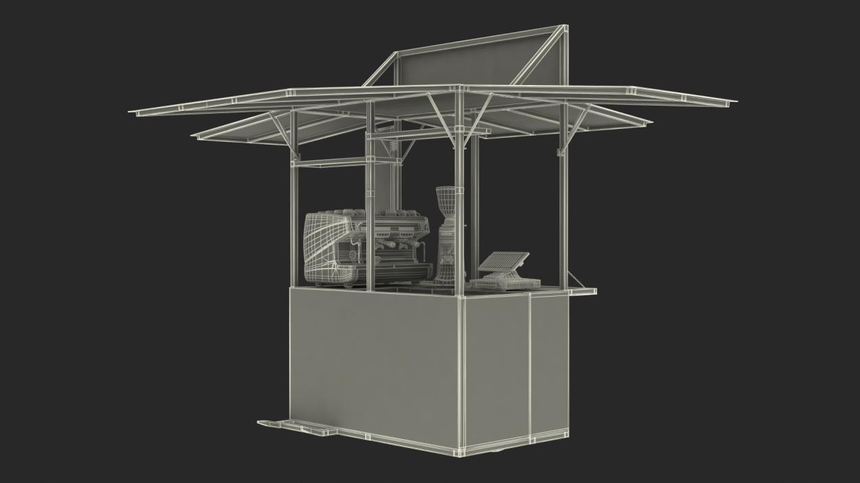 Mobile Coffee Bar 3D