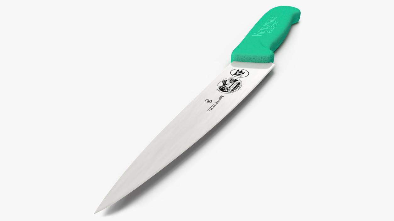 3D model Victorinox Kitchen Utility Knife Rubber Green