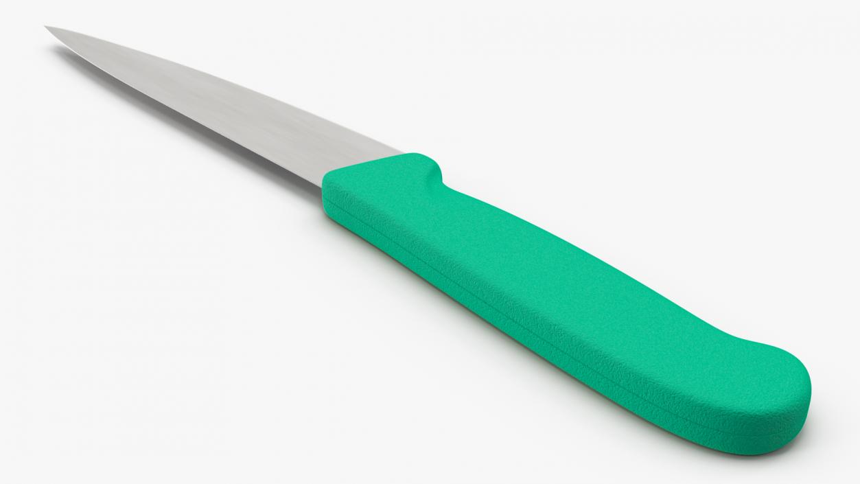 3D model Victorinox Kitchen Utility Knife Rubber Green