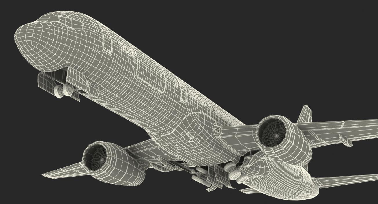 3D Boeing 757-200F Generic model