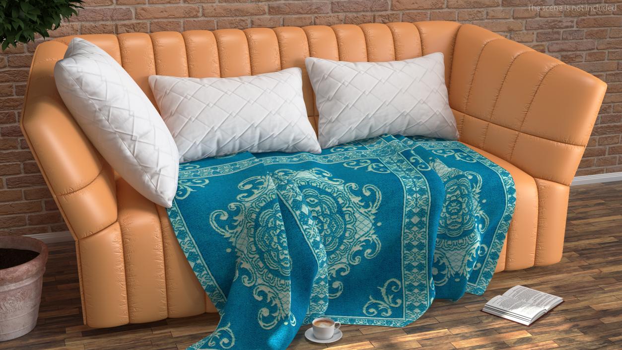 3D Ornate Pattern Pillow 70cm