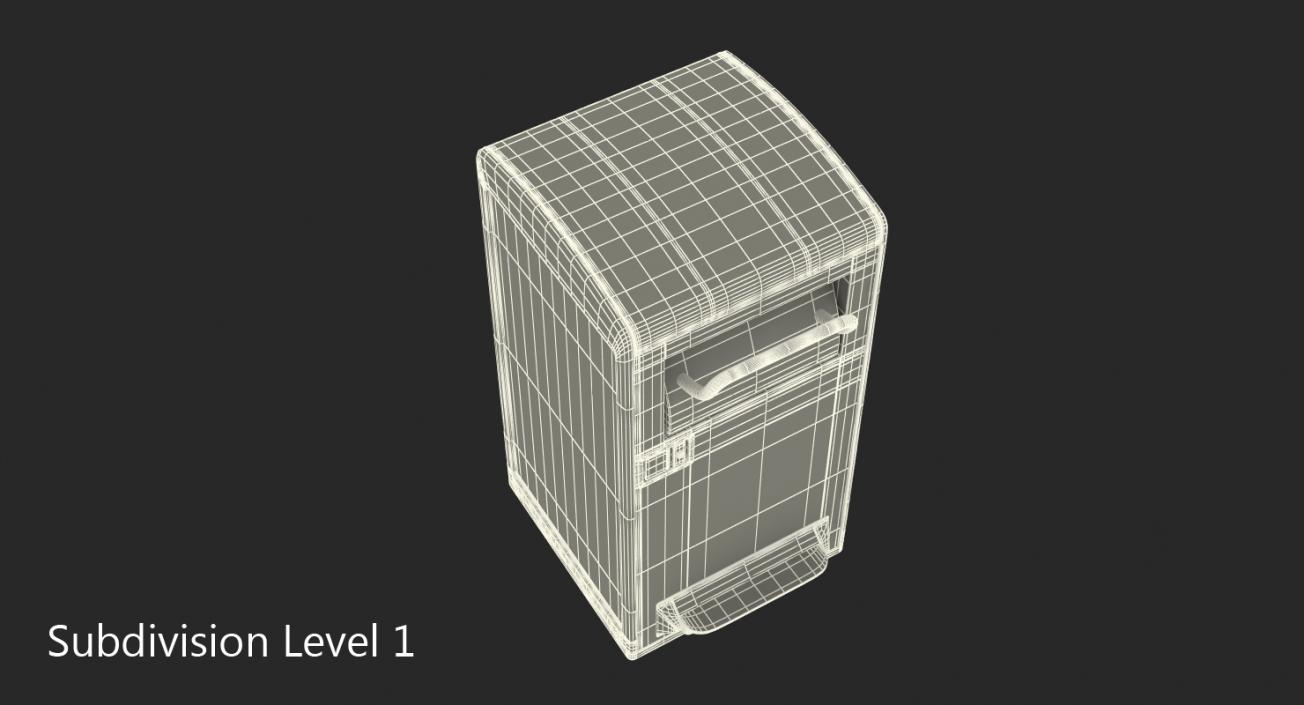 3D model Modern Solar Smart Bin Generic