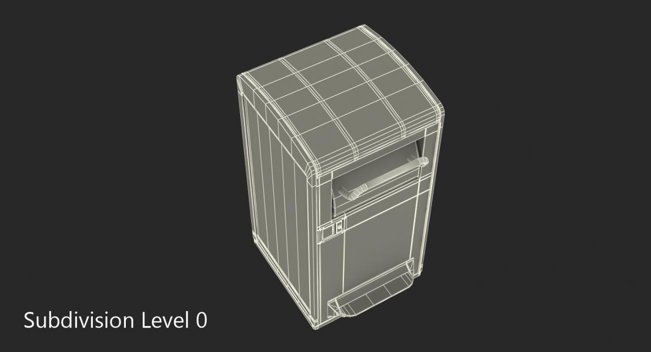 3D model Modern Solar Smart Bin Generic