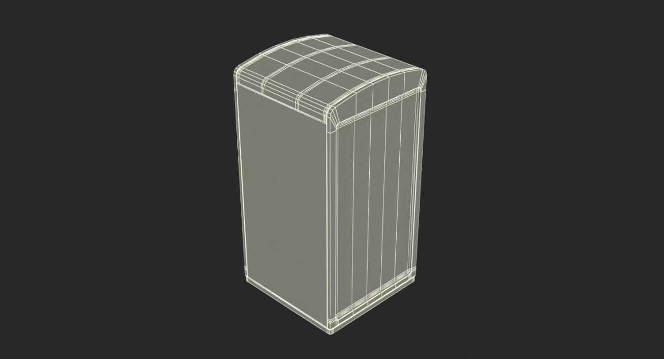 3D model Modern Solar Smart Bin Generic