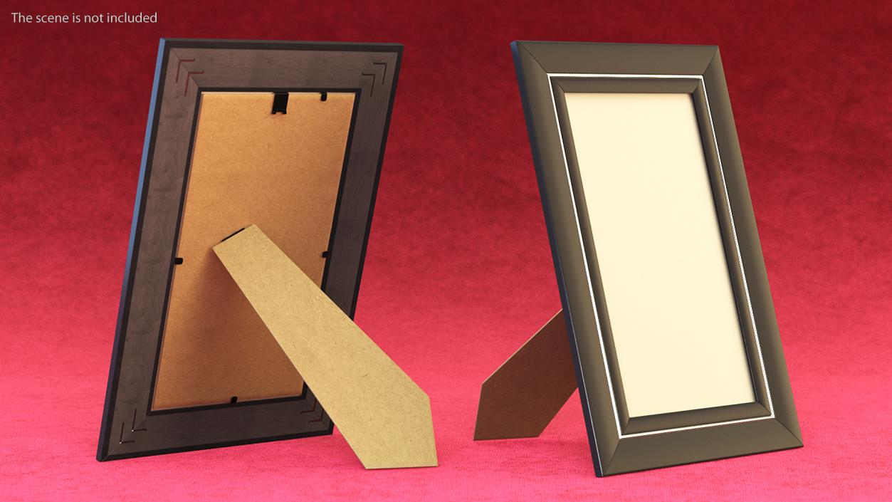 Plastic Photo Frame 3D model