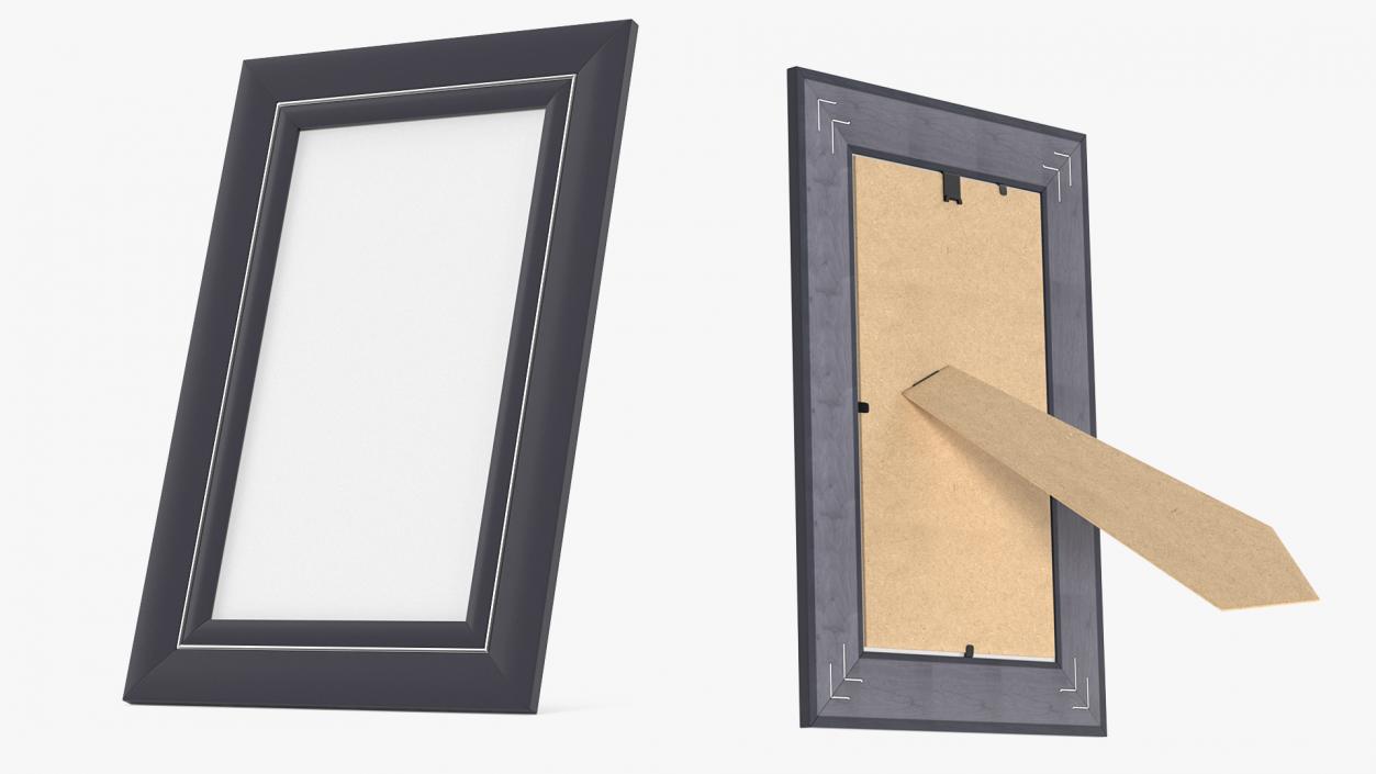 Plastic Photo Frame 3D model