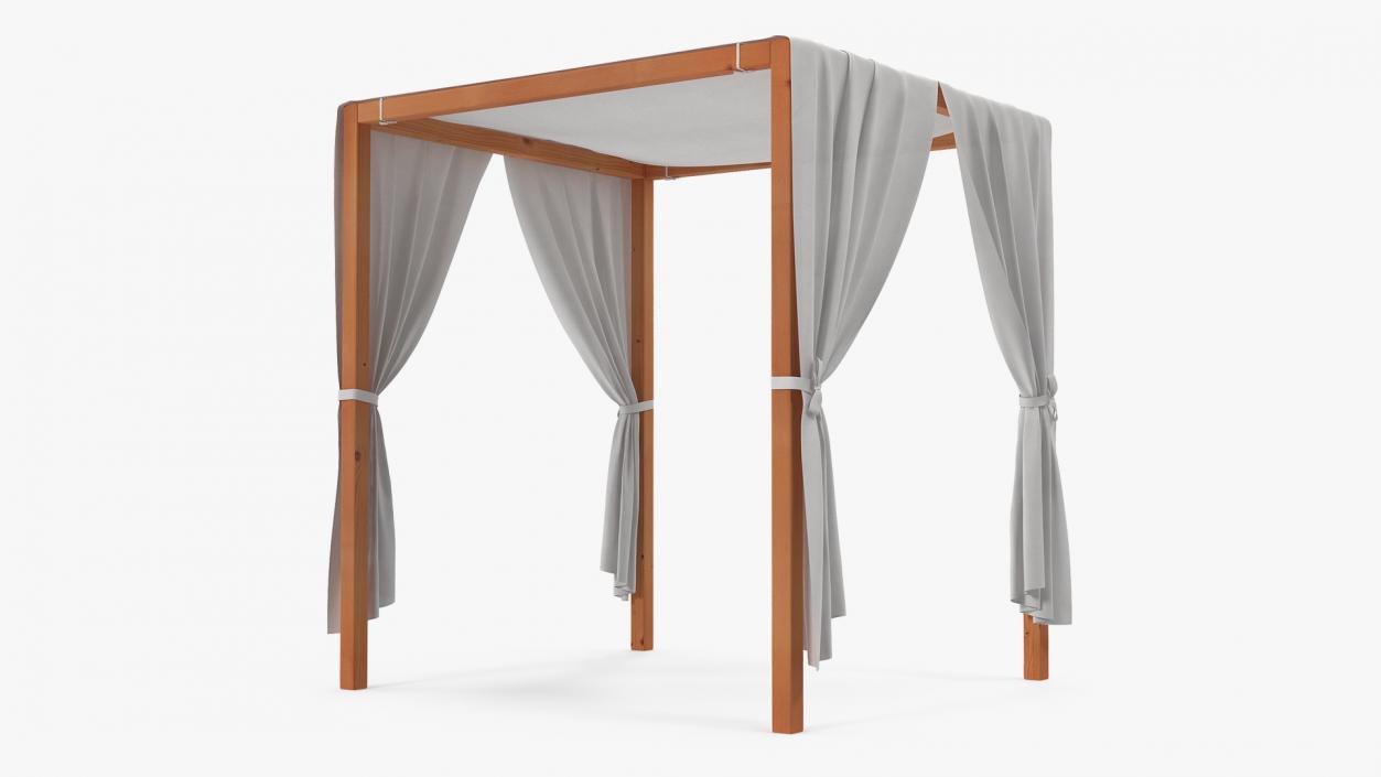 3D Wooden Outdoor Canopy