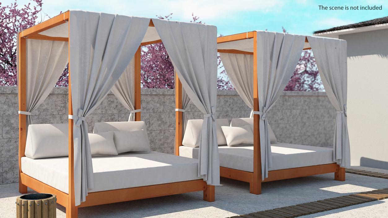 3D Wooden Outdoor Canopy