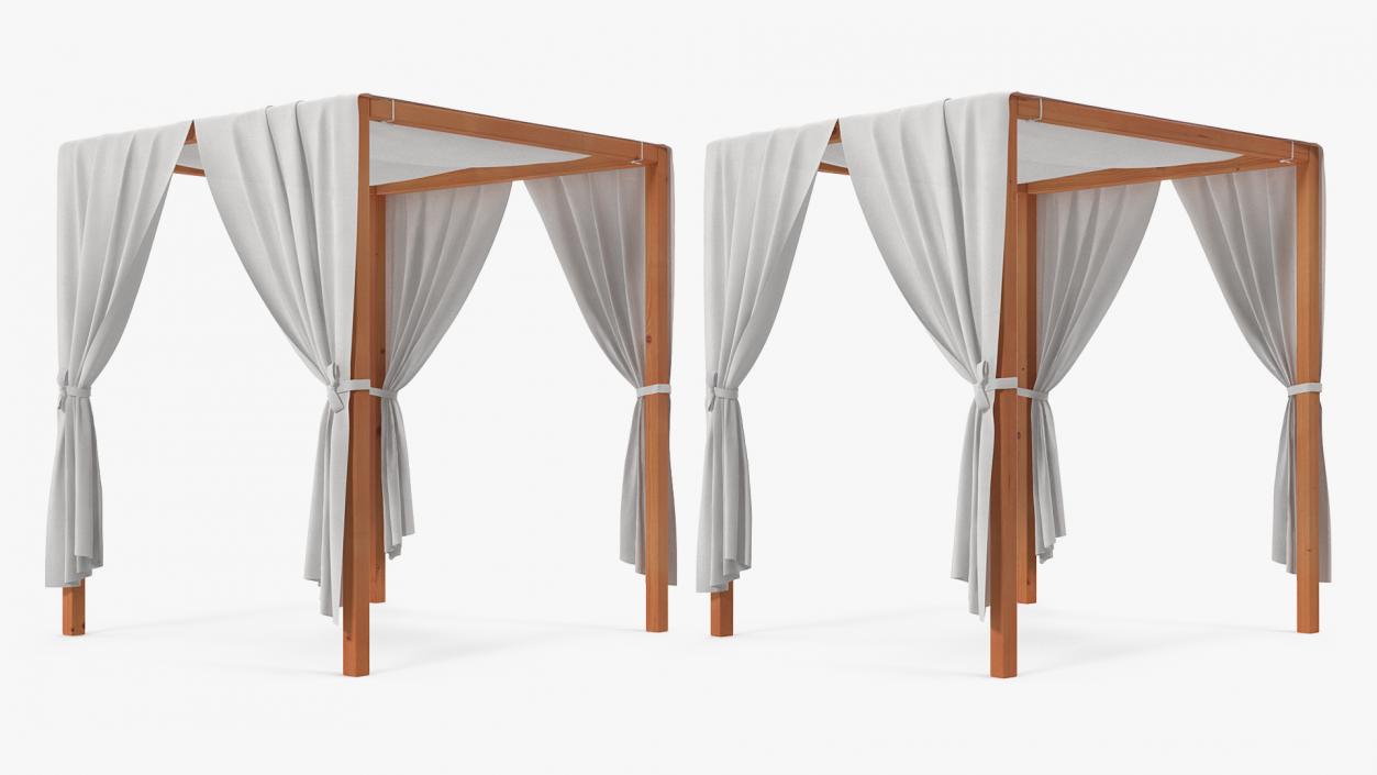 3D Wooden Outdoor Canopy