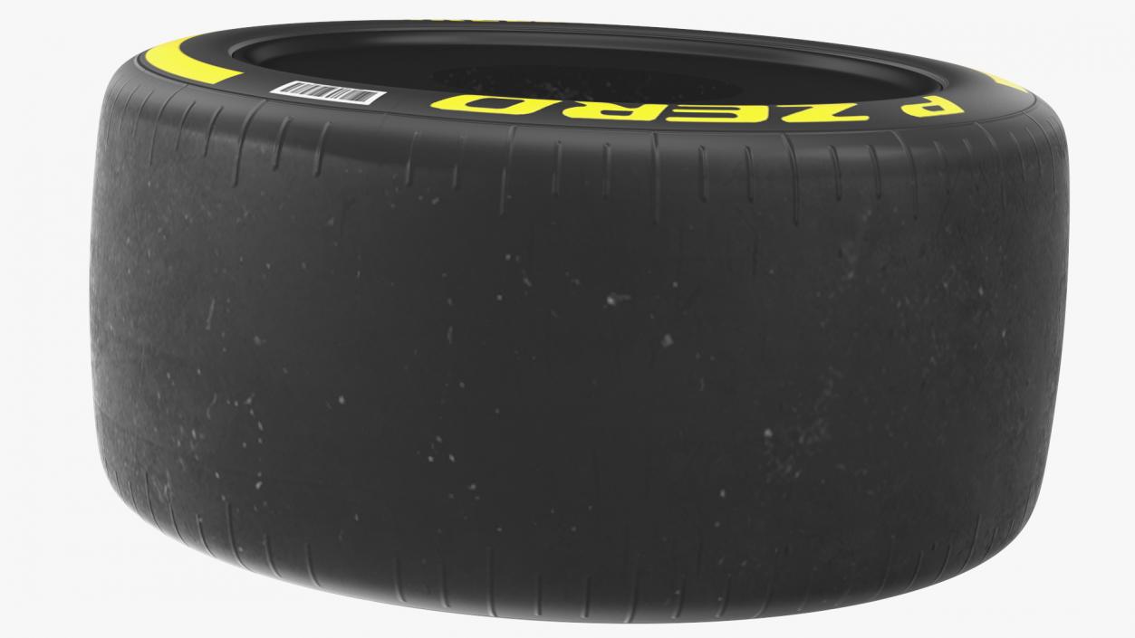 Formula 1 Pirelli PZero Wheel 3D model