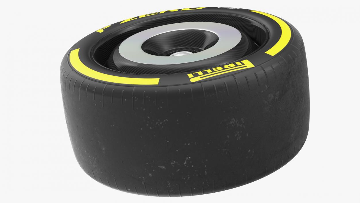 Formula 1 Pirelli PZero Wheel 3D model