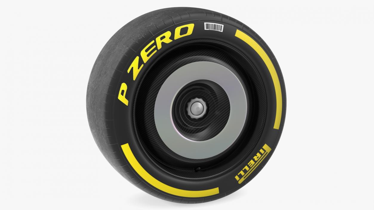 Formula 1 Pirelli PZero Wheel 3D model