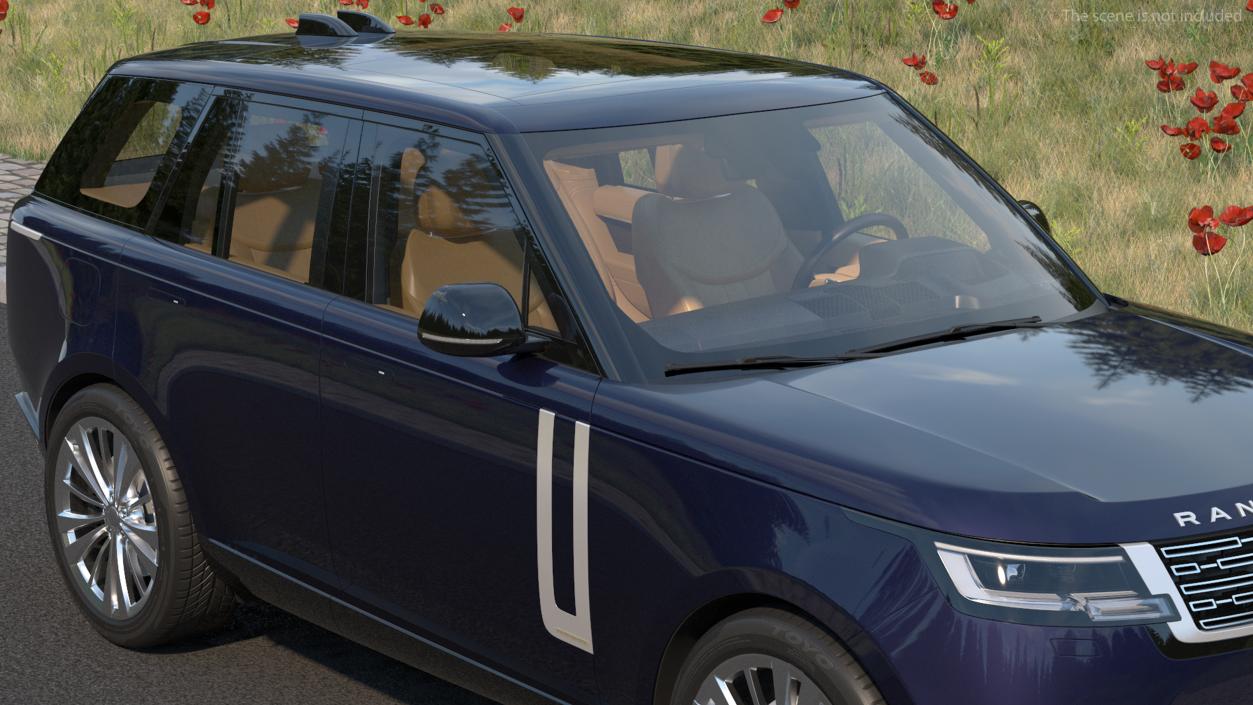 Range Rover 2022 Simple Interior 3D