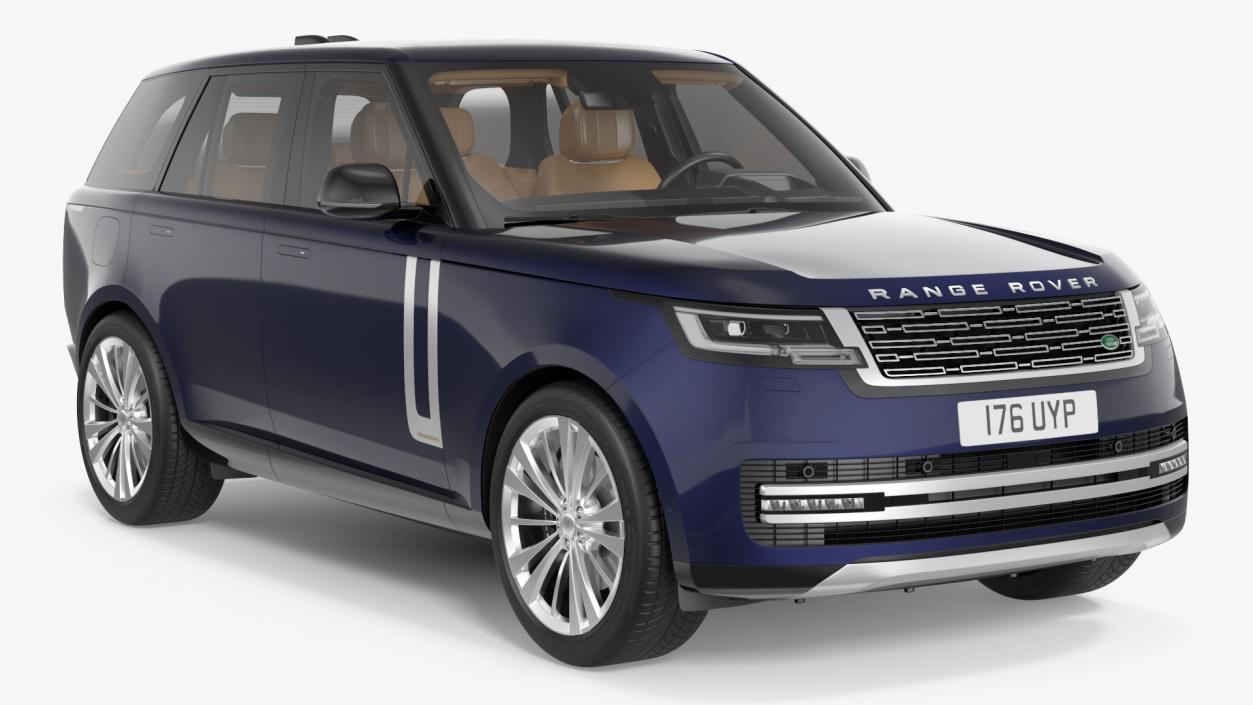 Range Rover 2022 Simple Interior 3D