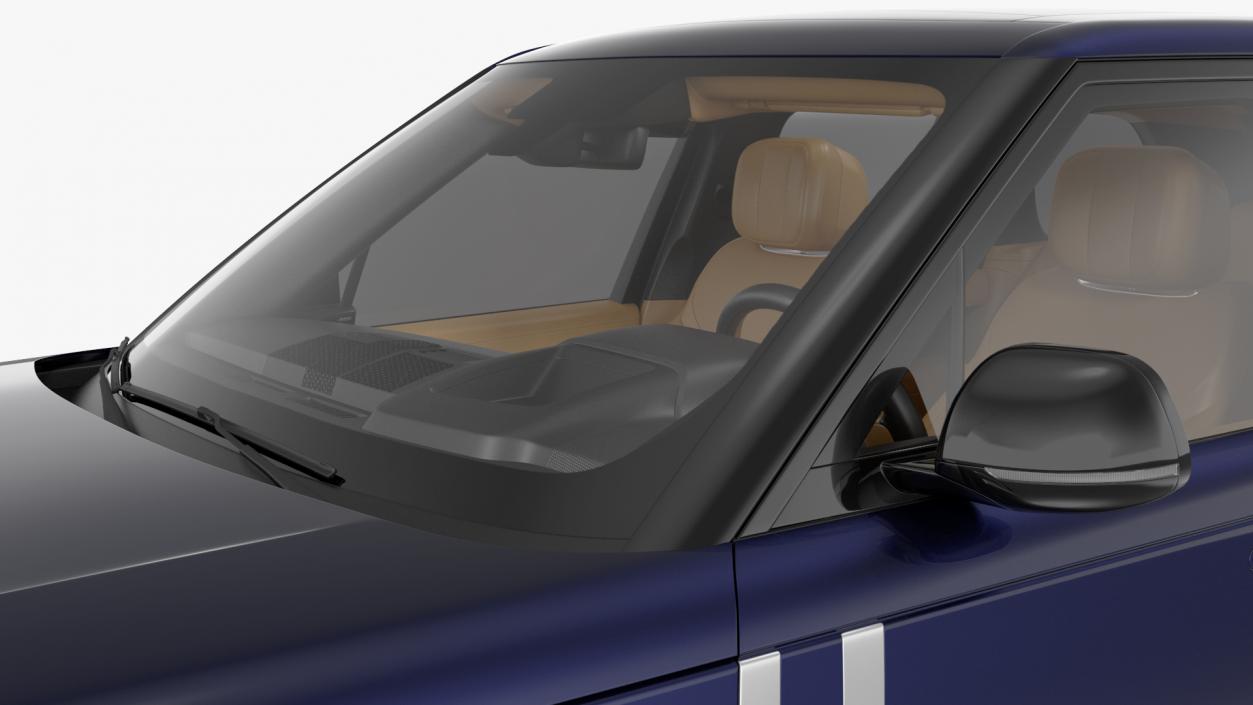 Range Rover 2022 Simple Interior 3D