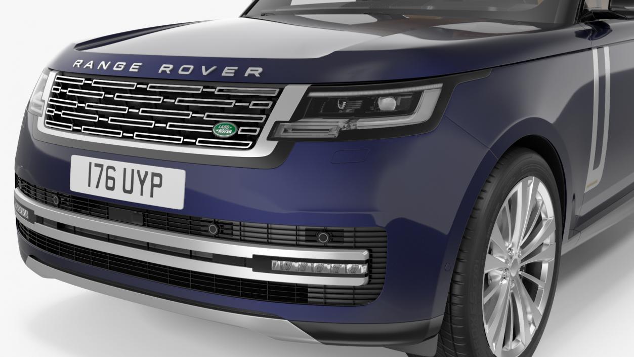 Range Rover 2022 Simple Interior 3D