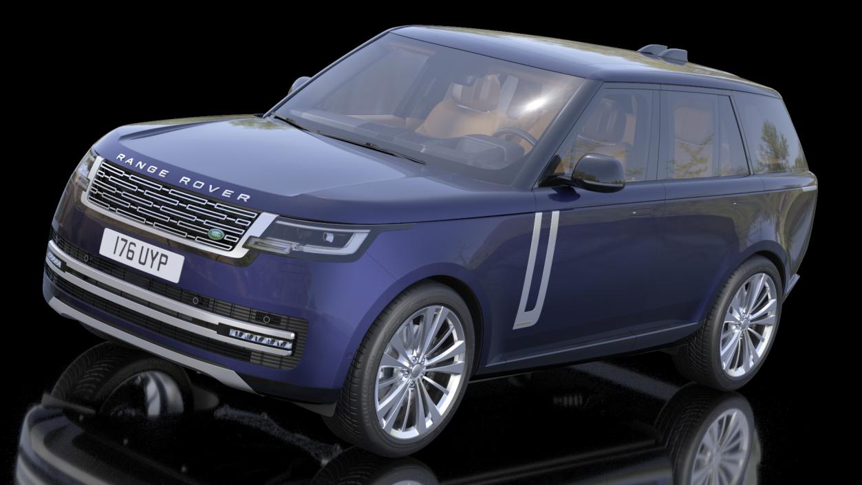 Range Rover 2022 Simple Interior 3D