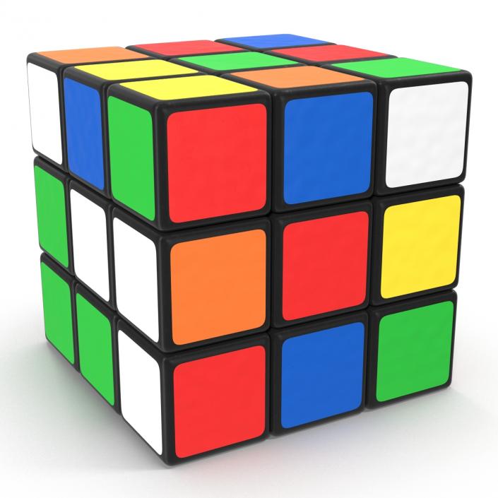 3D Rubiks Cube 2 model