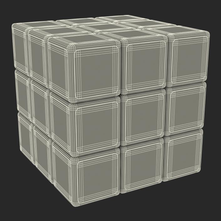 3D Rubiks Cube 2 model