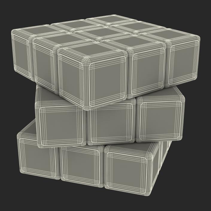 3D Rubiks Cube 2 model