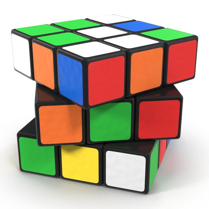 3D Rubiks Cube 2 model