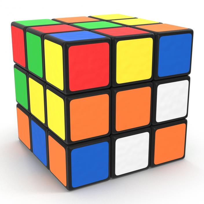 3D Rubiks Cube 2 model