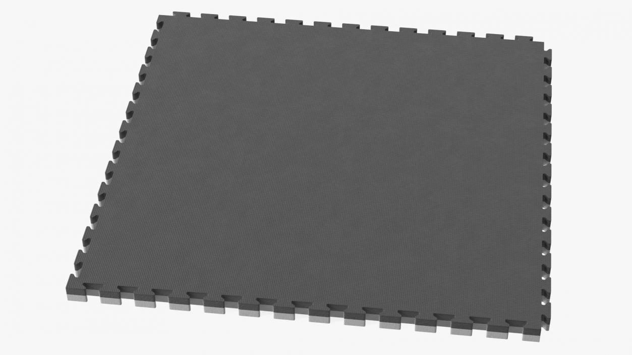 Two Sided Tatami Puzzle Black 3D model