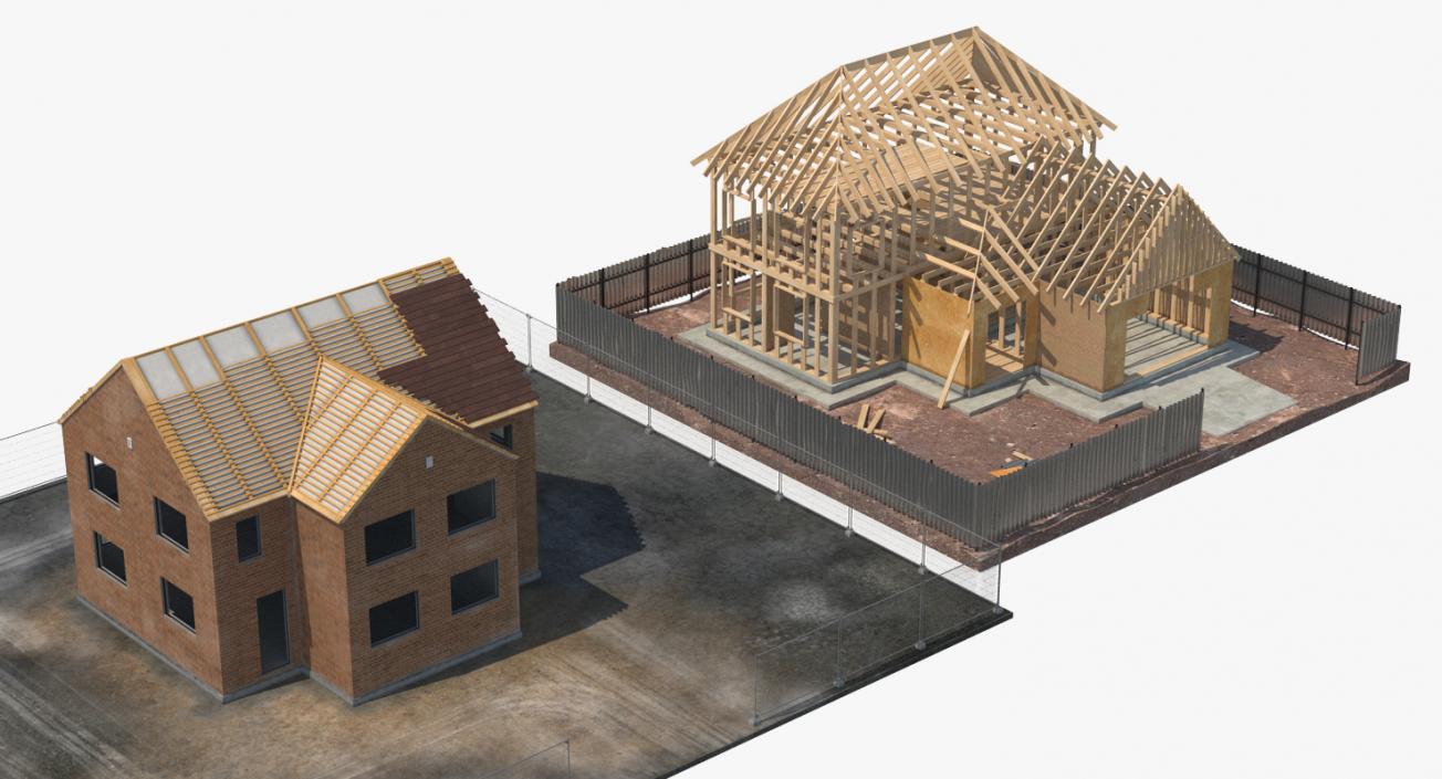 House Construction Collection 3D model