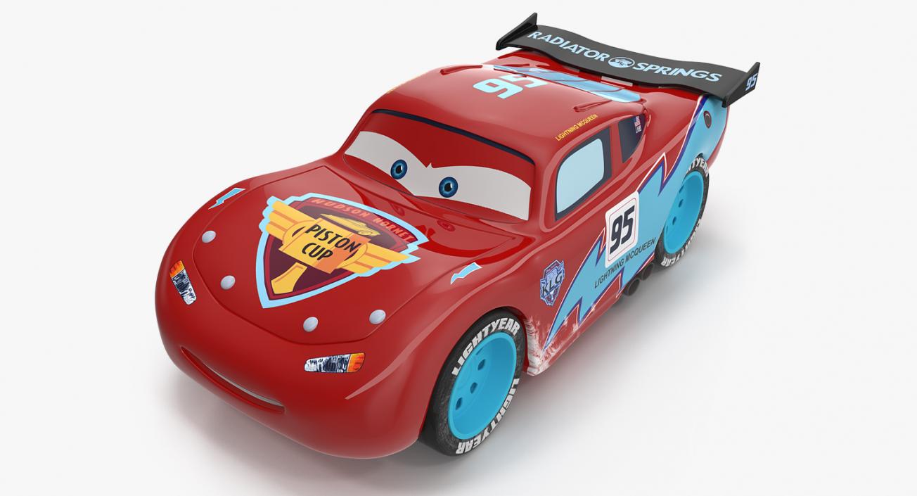 3D model Lightning McQueen Car Toy