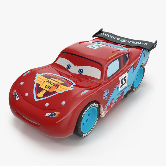 3D model Lightning McQueen Car Toy