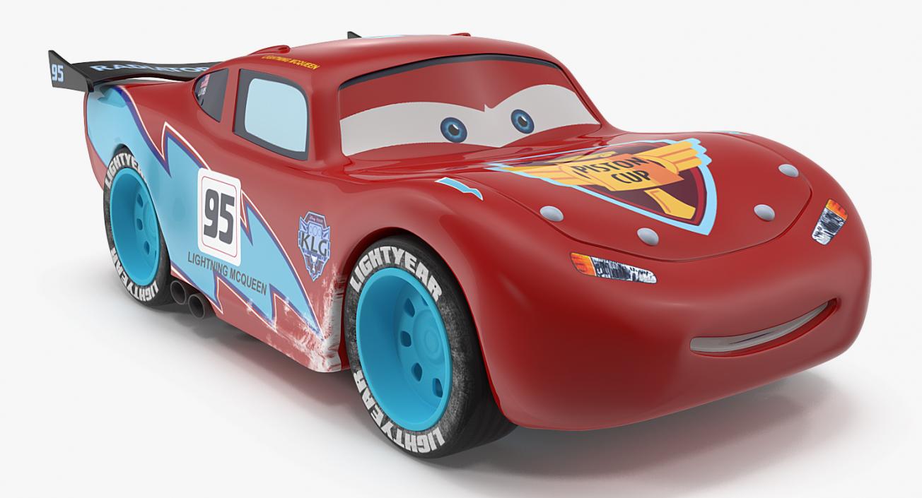 3D model Lightning McQueen Car Toy