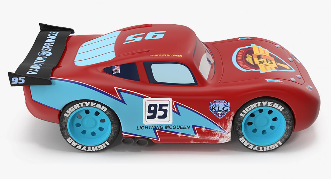 3D model Lightning McQueen Car Toy