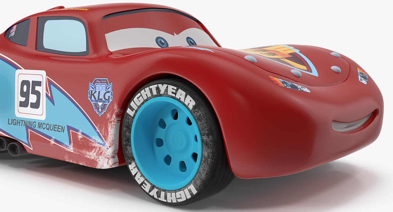 3D model Lightning McQueen Car Toy