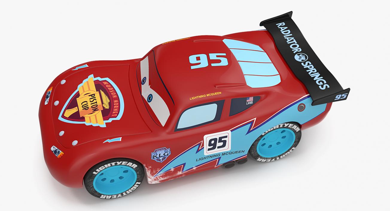 3D model Lightning McQueen Car Toy