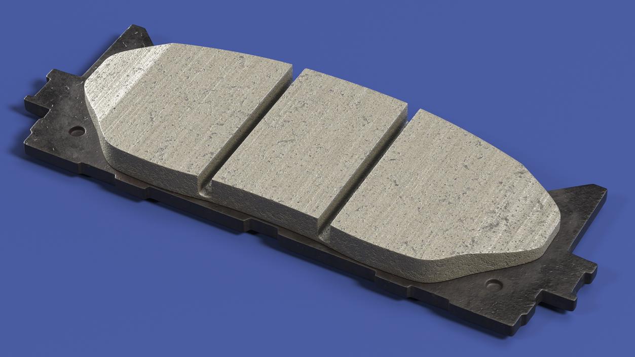 3D model Front Brake Disk Pad