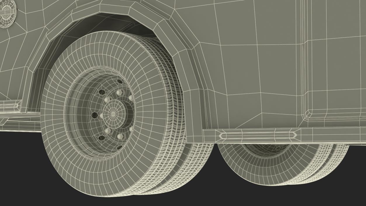 3D model International Durastar Medical Services Unit Rigged for Maya