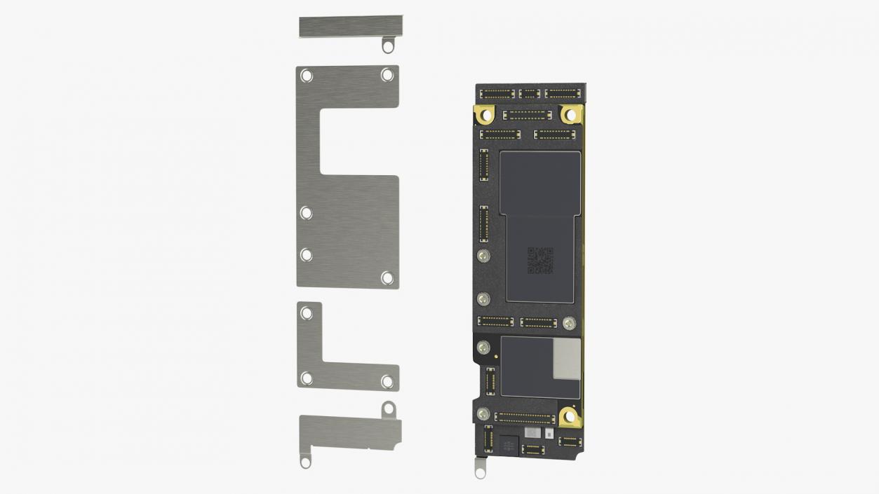 3D iPhone 11 Motherboard