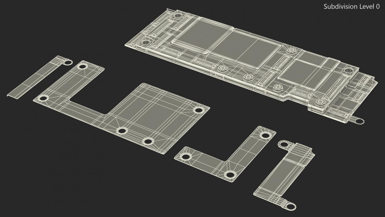 3D iPhone 11 Motherboard