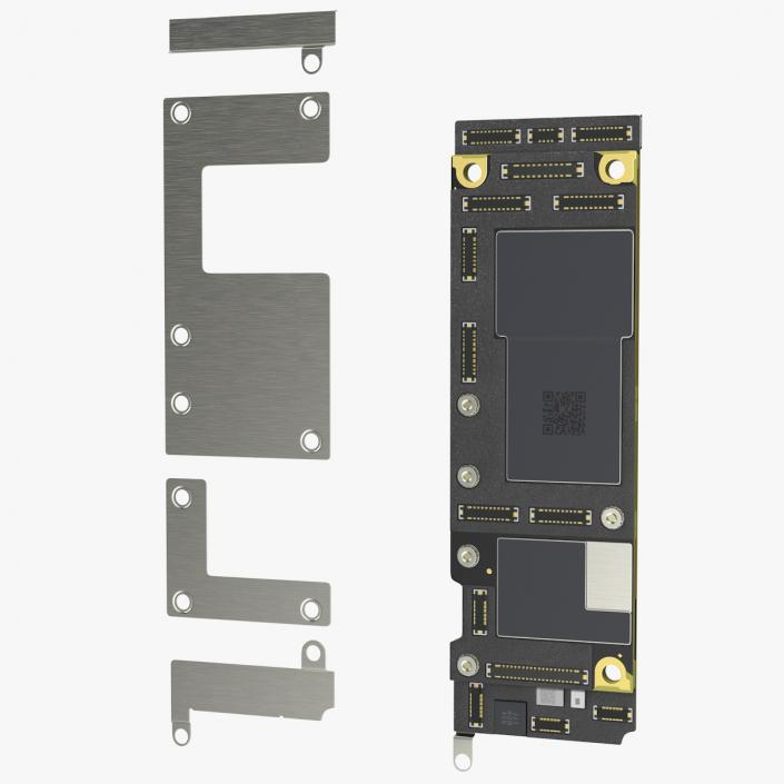 3D iPhone 11 Motherboard