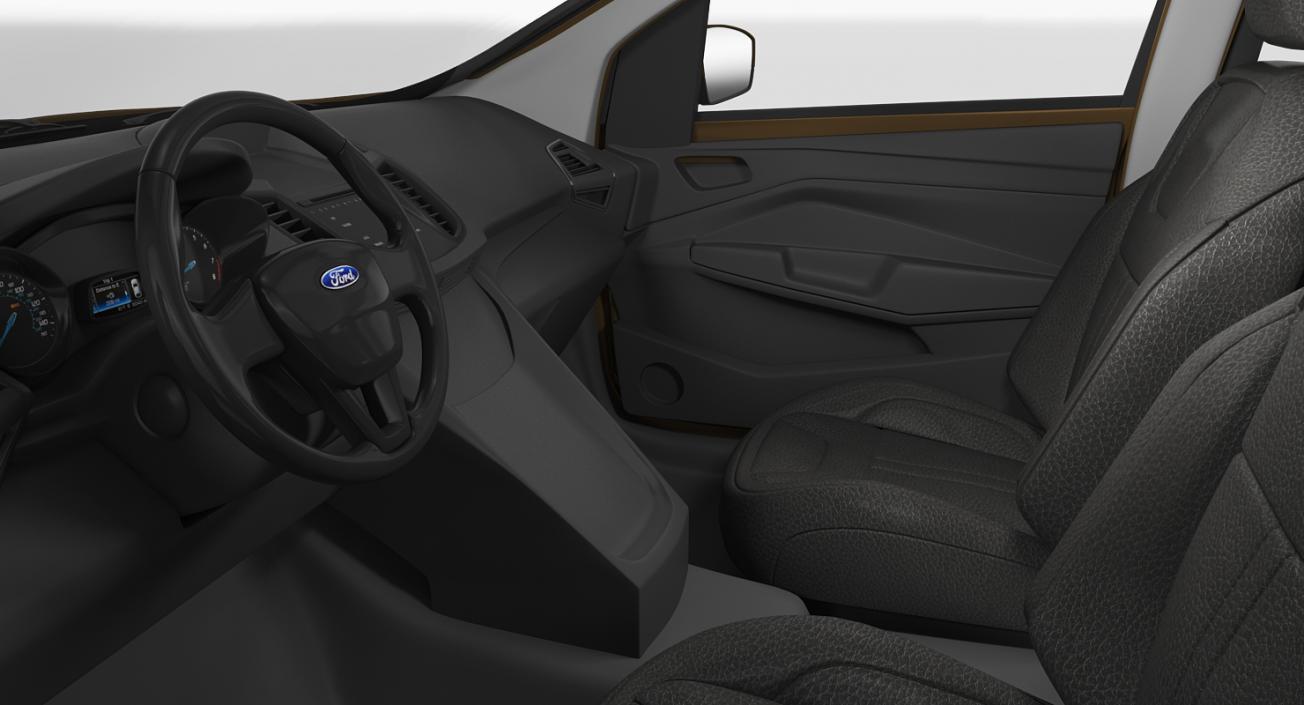 Ford Kuga FWD 2016 Simple Interior 3D model