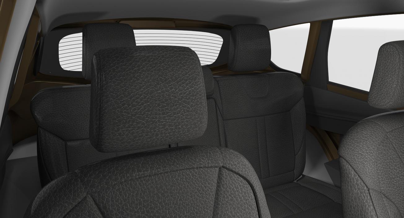 Ford Kuga FWD 2016 Simple Interior 3D model