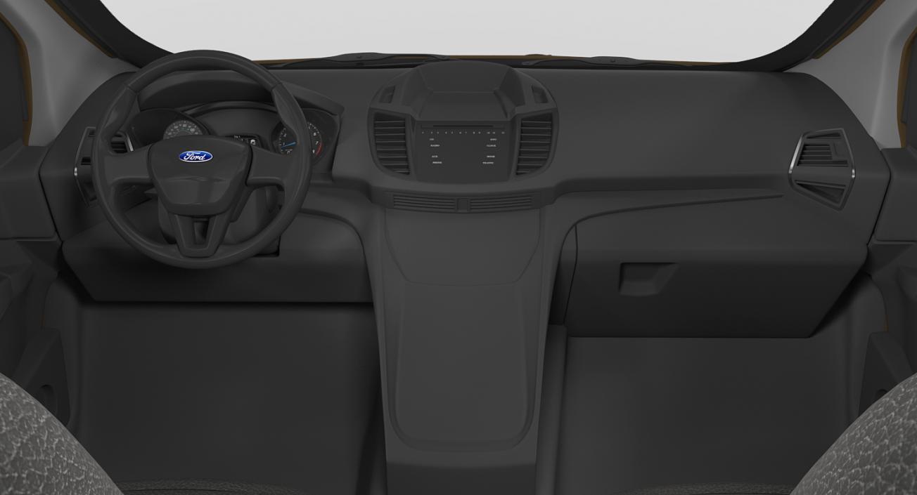 Ford Kuga FWD 2016 Simple Interior 3D model