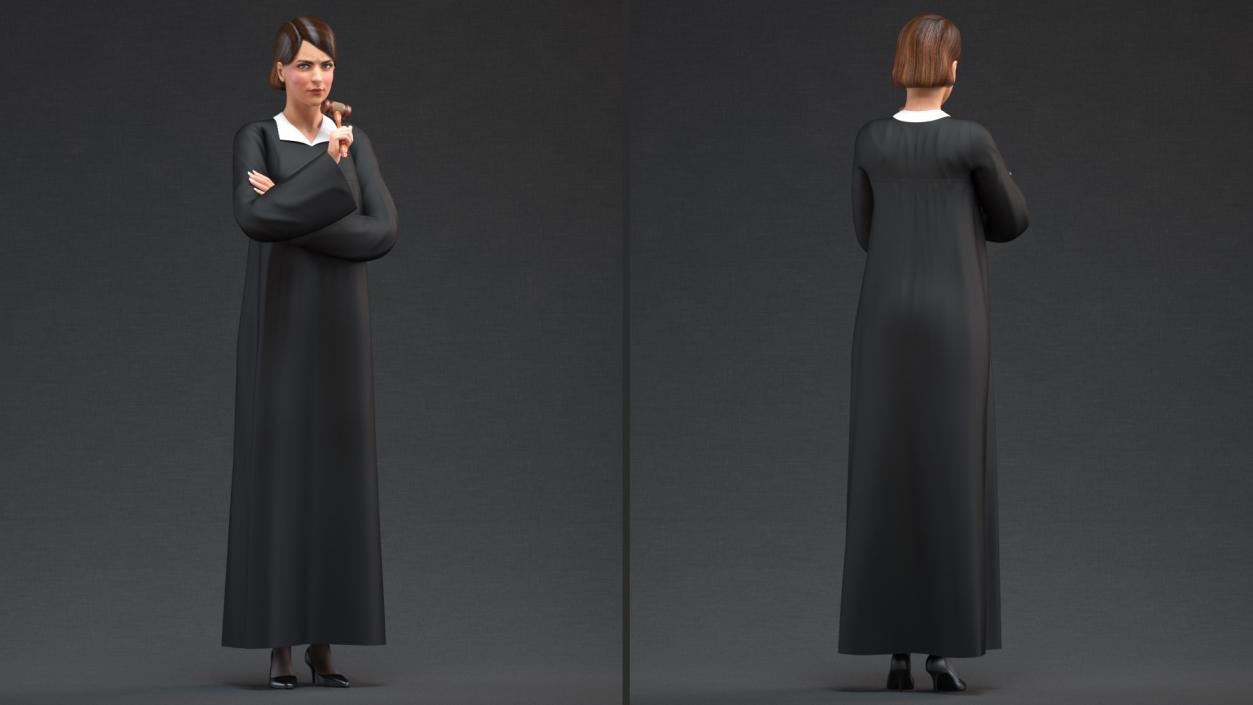 Female Magistrate 3D