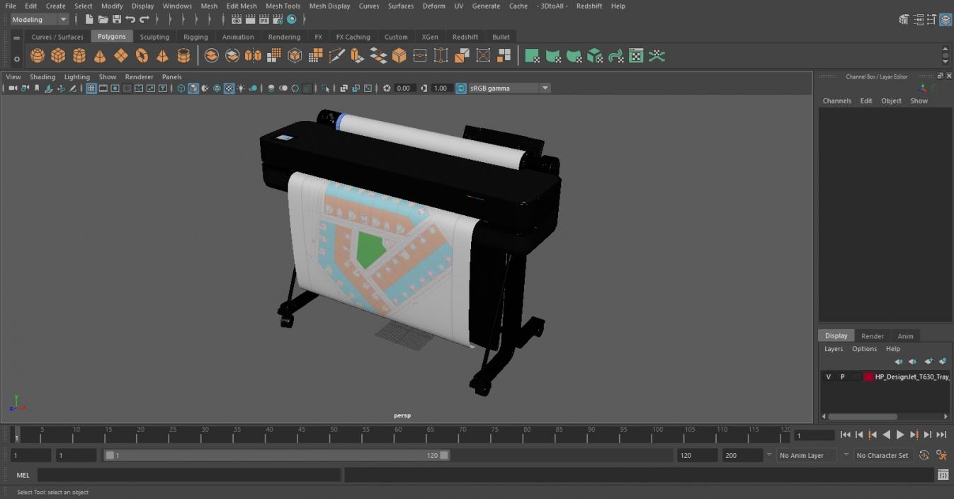 3D Wireless Plotter Printer Closed