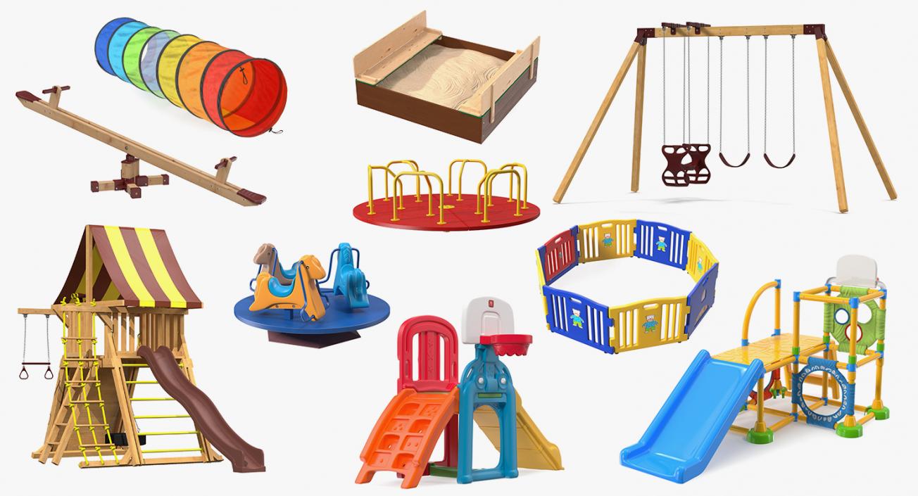 3D Playground Collection 8 model