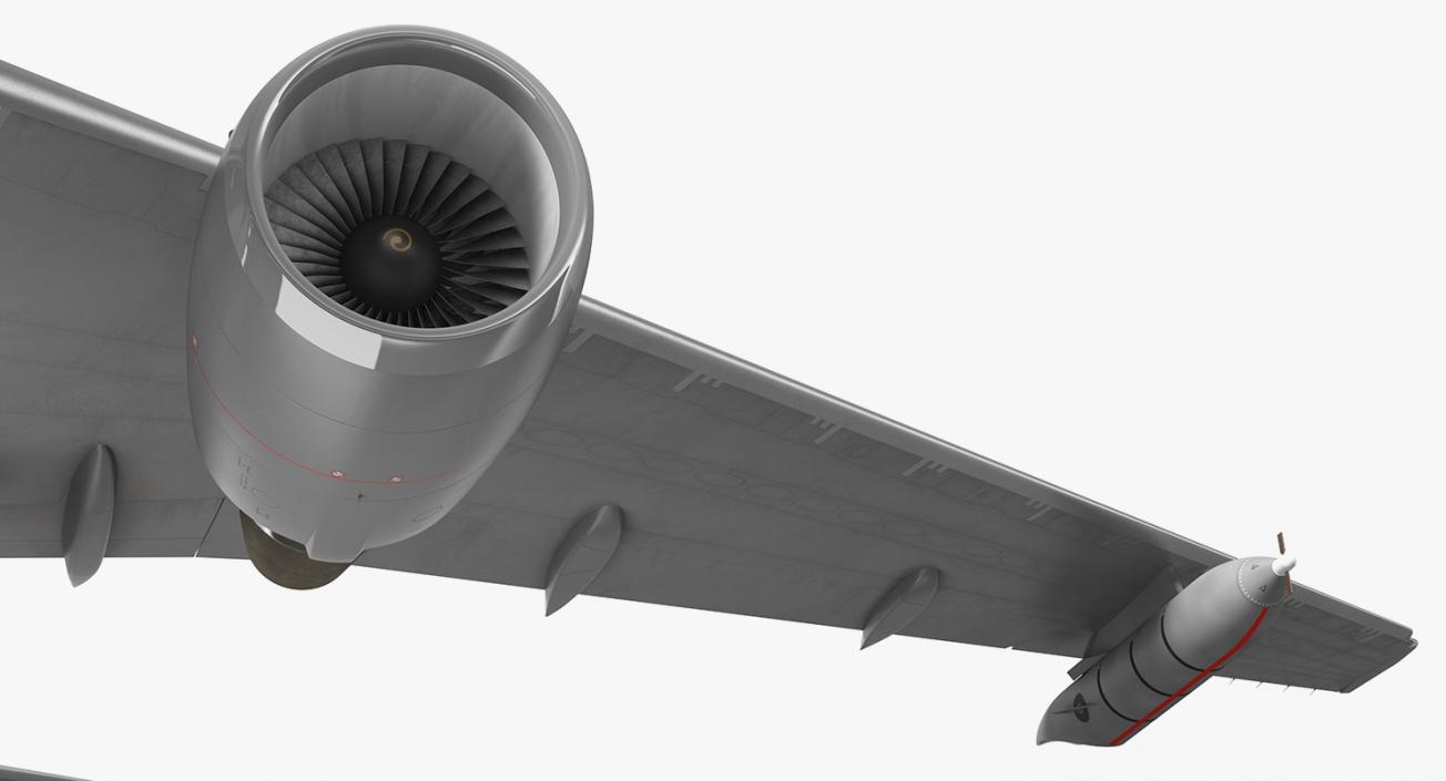 3D Boeing KC46 Pegasus Refueling Aircraft model