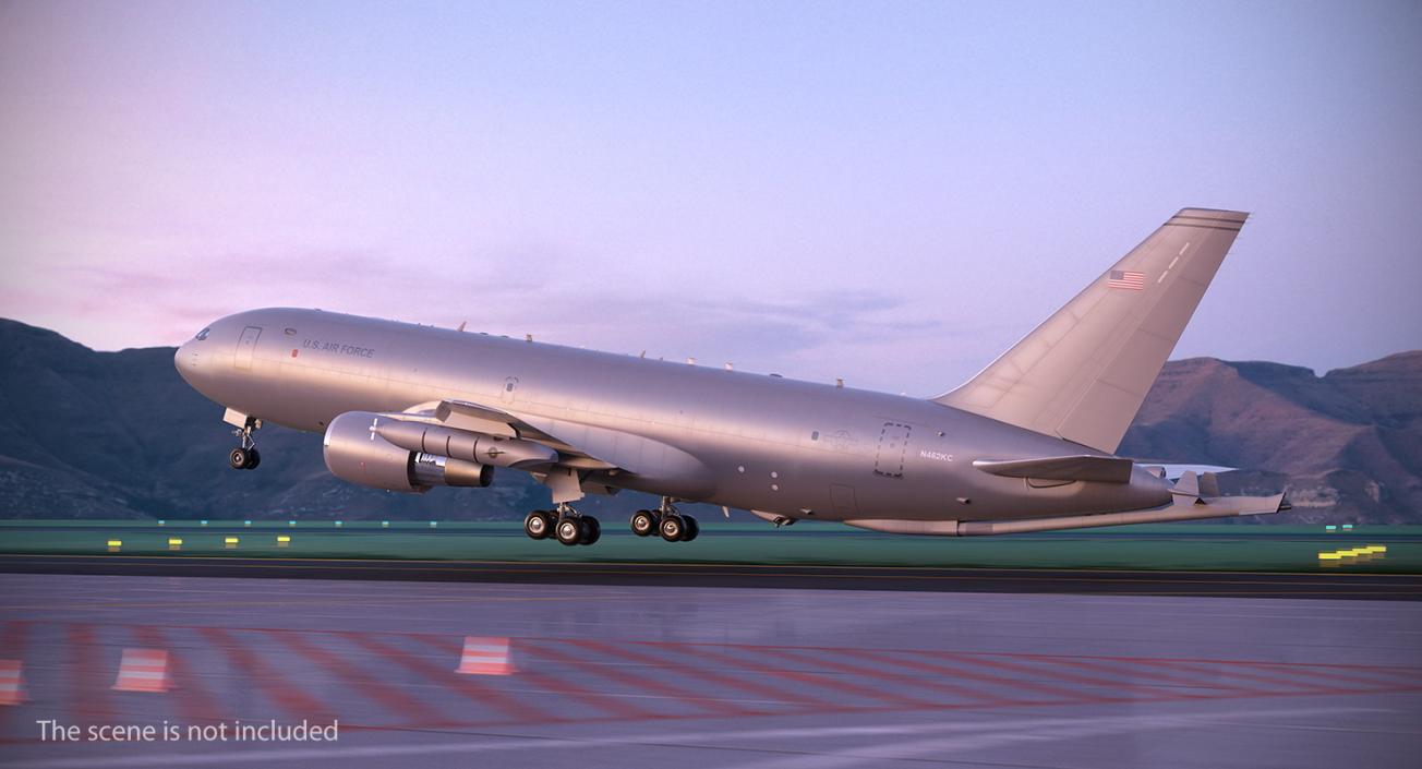 3D Boeing KC46 Pegasus Refueling Aircraft model