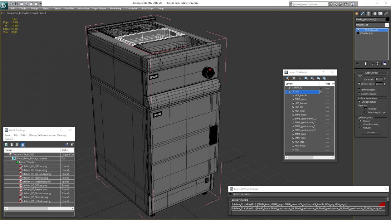 3D Lincat Bains Marie model