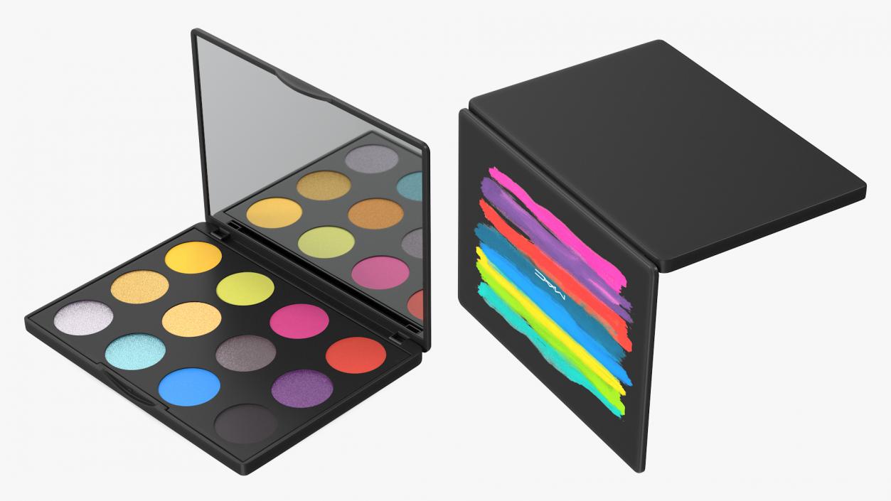 MAC Cosmetics Designer Art Library Palette 3D